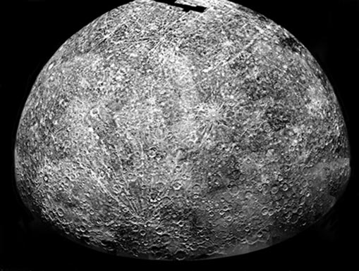 The Planet Mercury. Planet Mercury. Mercury as seen by Mariner 10