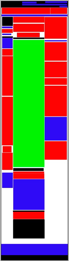 web page color block diagram