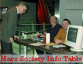 Mars Society Table