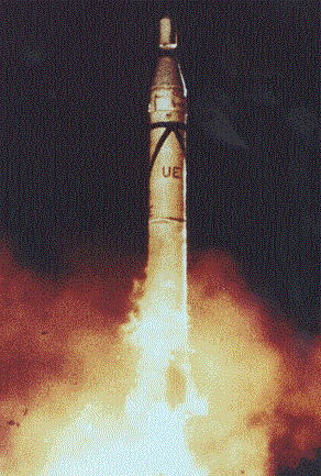 Launch of Explorer 1